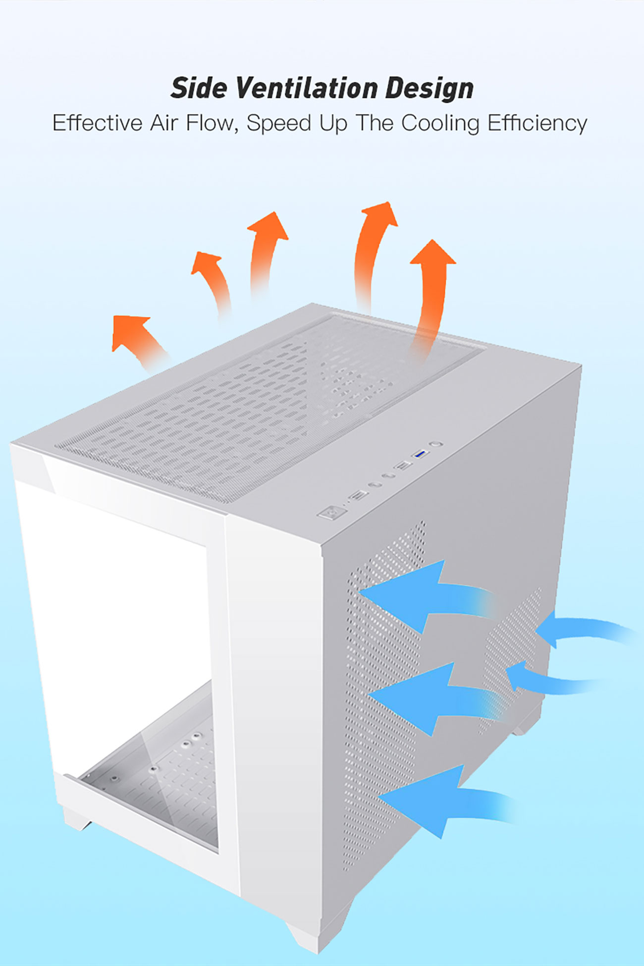 DIYPC ARGB-01 Gaming Computer Case